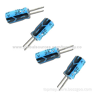 Aluminum Electrolytic Capacitors with ≤/±20% Capacitance Change, Used for VTRs/Cameras